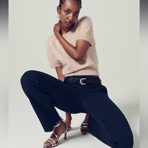 J. Crew Navy Kate Straight Leg Pants (TALL) - Picture 1 of 8